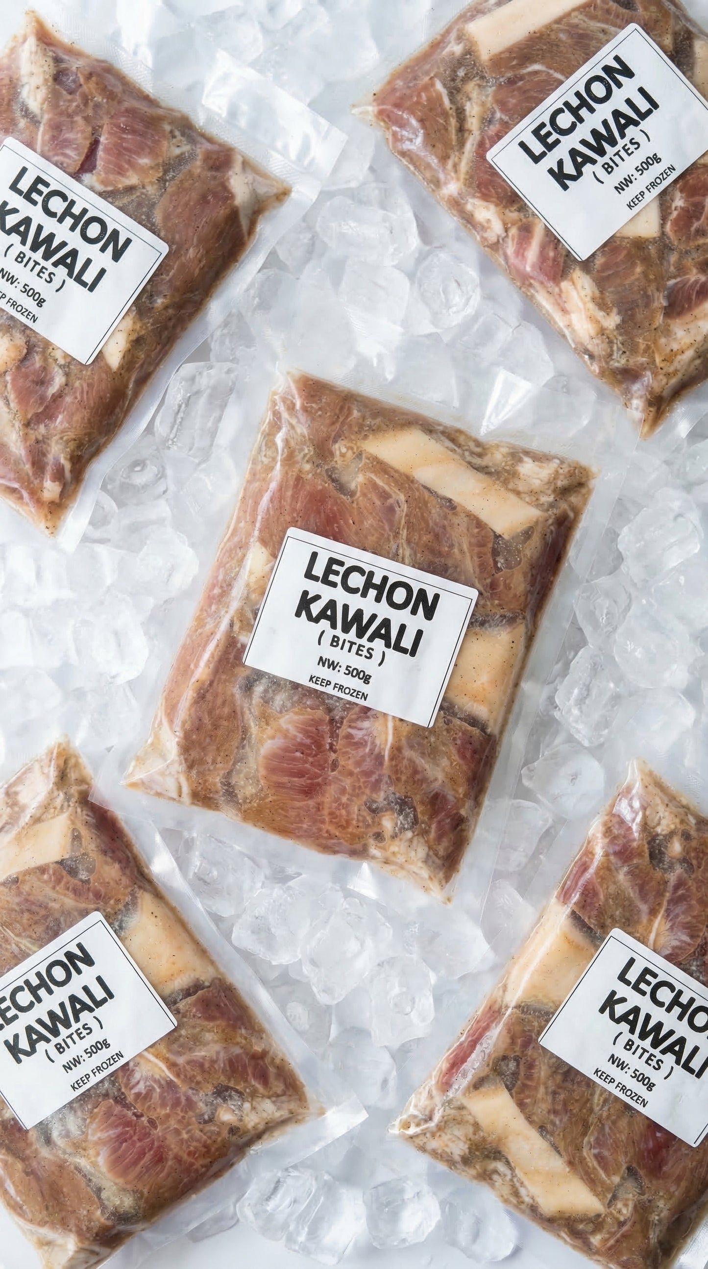 LECHON KAWALI BITES 500G